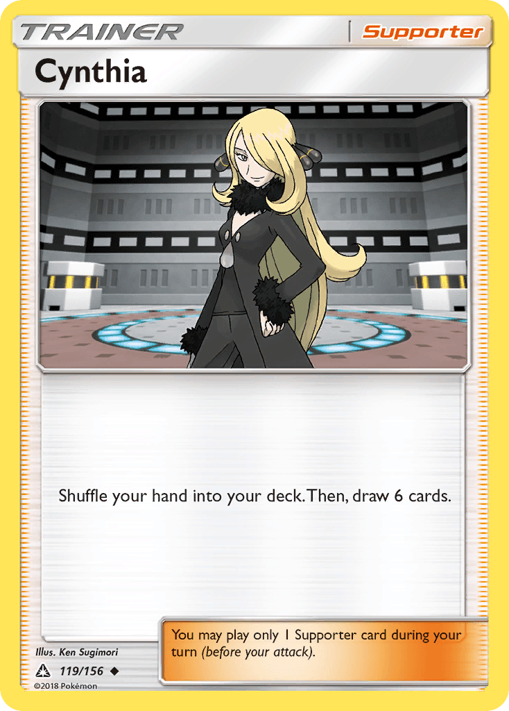 Cynthia (SM05 119/156) card