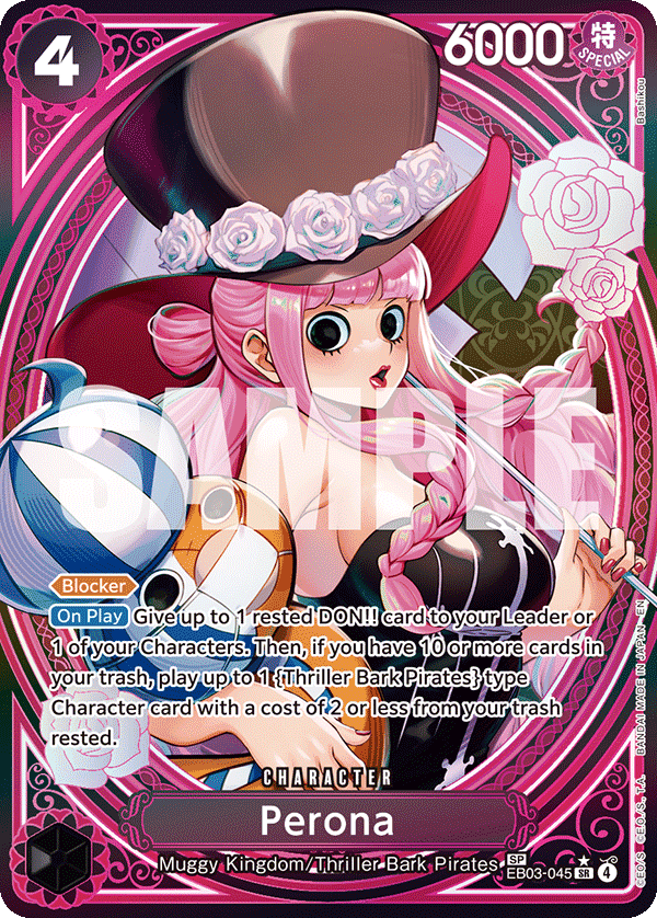 Perona (EB03 Special Art) (EB03-045) card