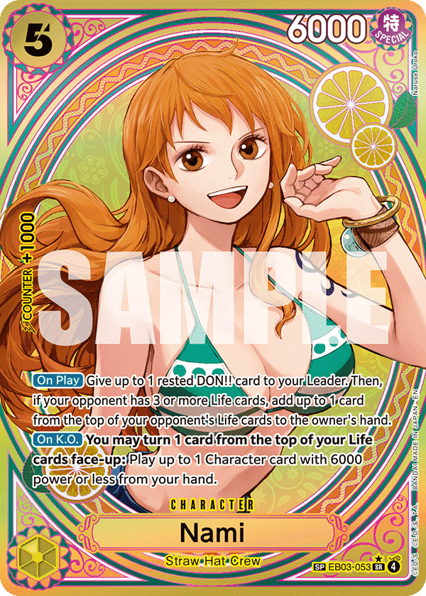 Nami (EB03 Special Art) (EB03-053) card