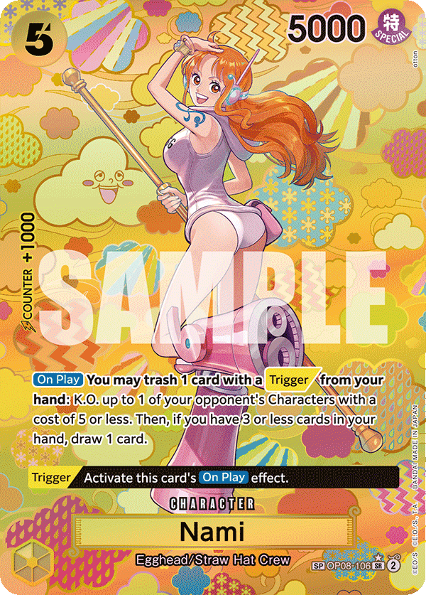 Nami (OP08 Special Art) (OP08-106) card