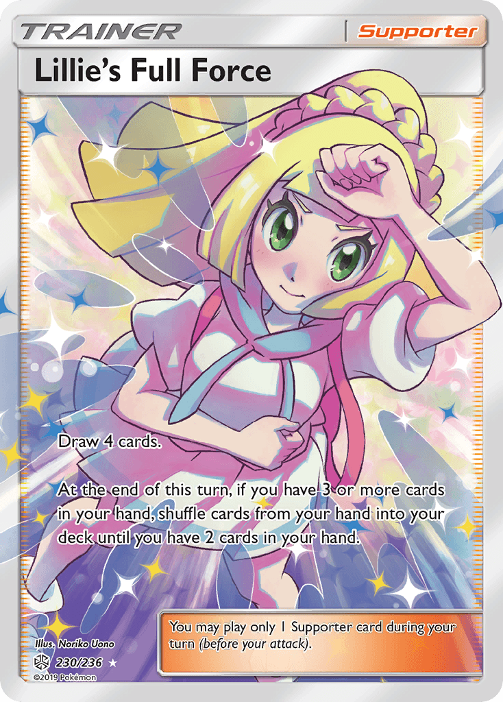 Lillie's Full Force (Full Art) (SM12 230/236) card