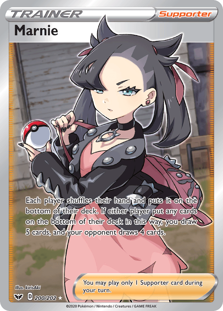 Marnie (Full Art) (SSH 200/202) card