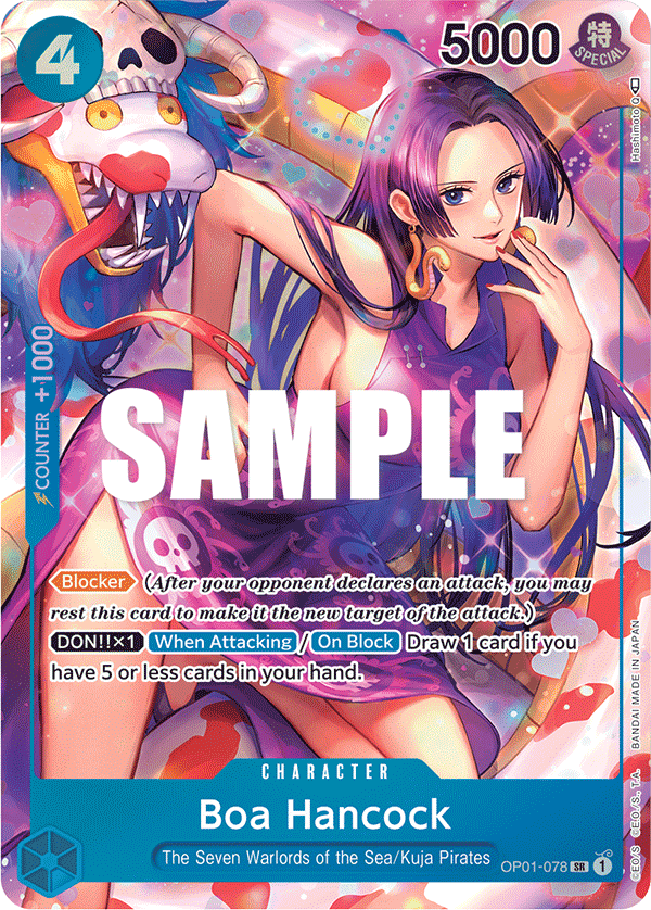 Boa Hancock card art