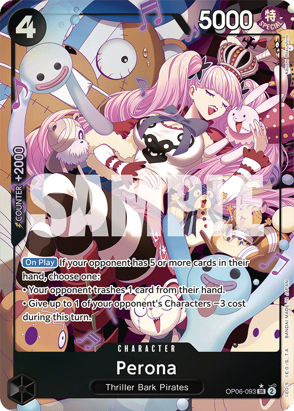 Perona (Alternate Art) (OP06-093) card