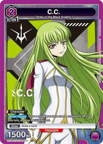 C.C. (Super Rare) (UE04BT/CGH-1-007) card